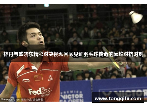 林丹与盛晓东精彩对决视频回顾见证羽毛球传奇的巅峰对抗时刻